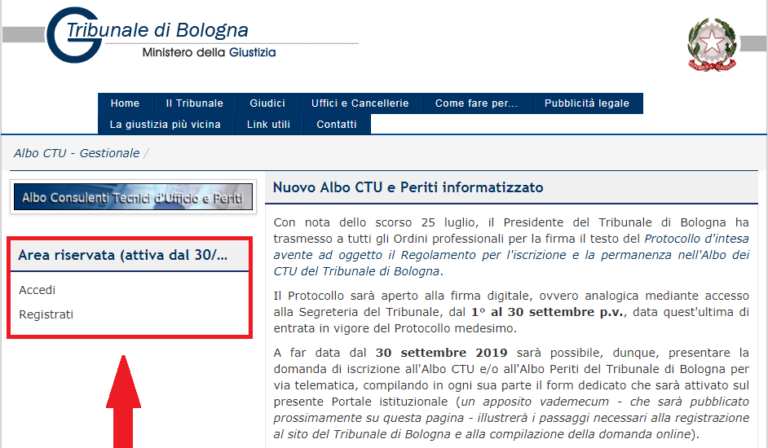 Aggiornamento 25/09/2019 – Iscrizioni All’Albo Telematico Dei CTU Del ...